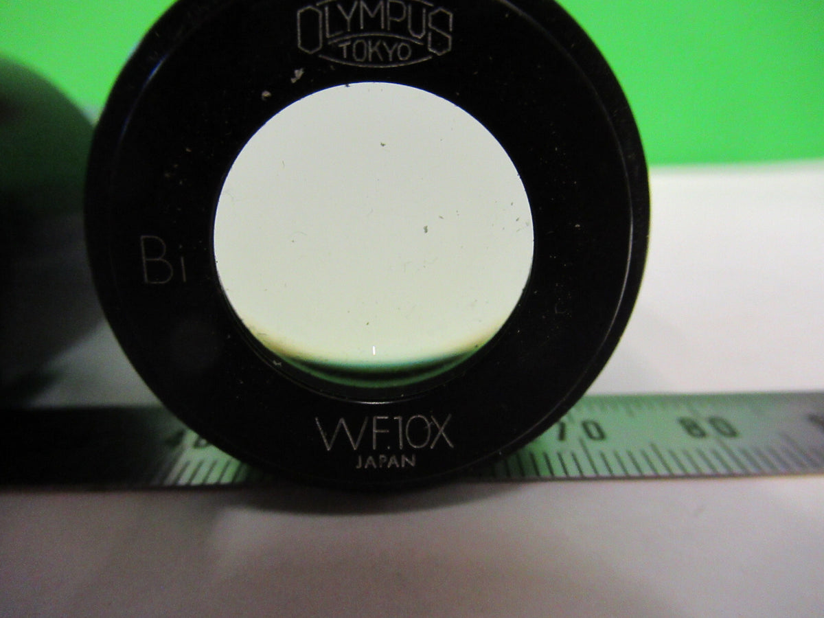 Olympus Japan Pair Wf 10X Eyepiece Ocular Microscope Part