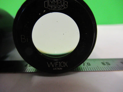Olympus Japan Pair Wf 10X Eyepiece Ocular Microscope Part