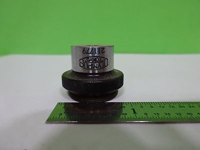 MICROSCOPE PART OBJECTIVE M6 OLYMPUS JAPAN OPTICS AS IS BIN#K1-M-25