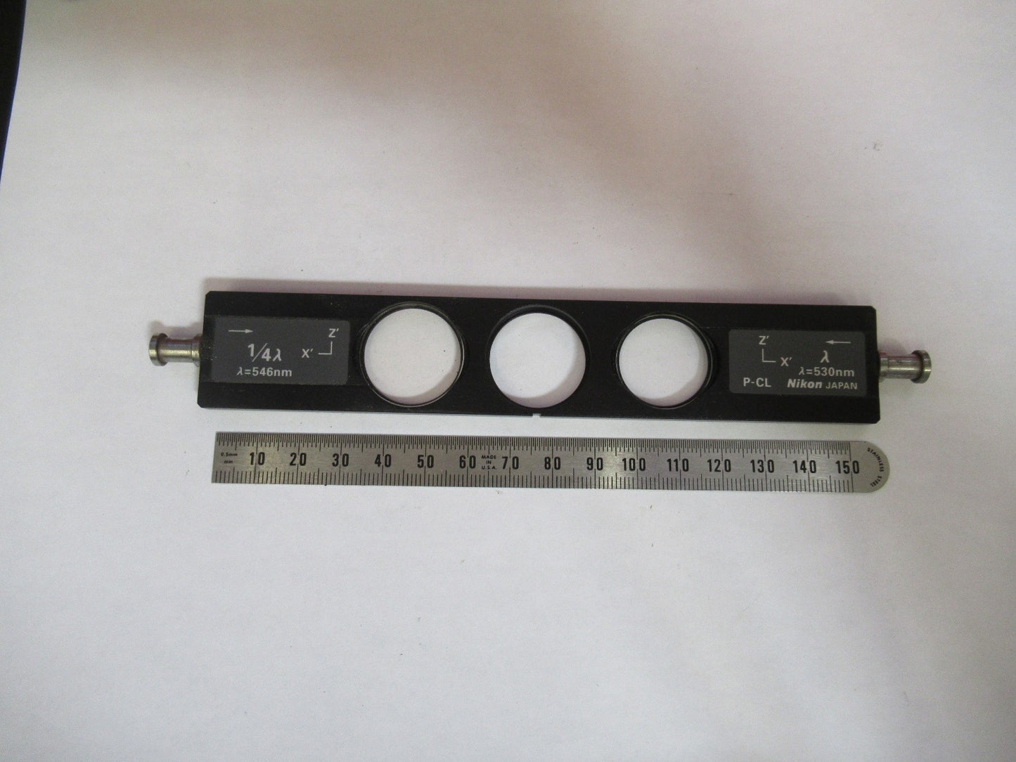 NIKON E400 ECLIPSE POL LAMBDA P-CL OPTICS MICROSCOPE PART AS PICTURED T7-A-87