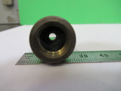 ANTIQUE BRASS MINI UK OBJECTIVE OPTICS MICROSCOPE PART AS PICTURED R2-B-89