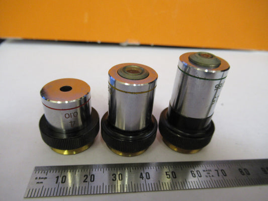 Lot Wolfe Objective Lens Microscope Part