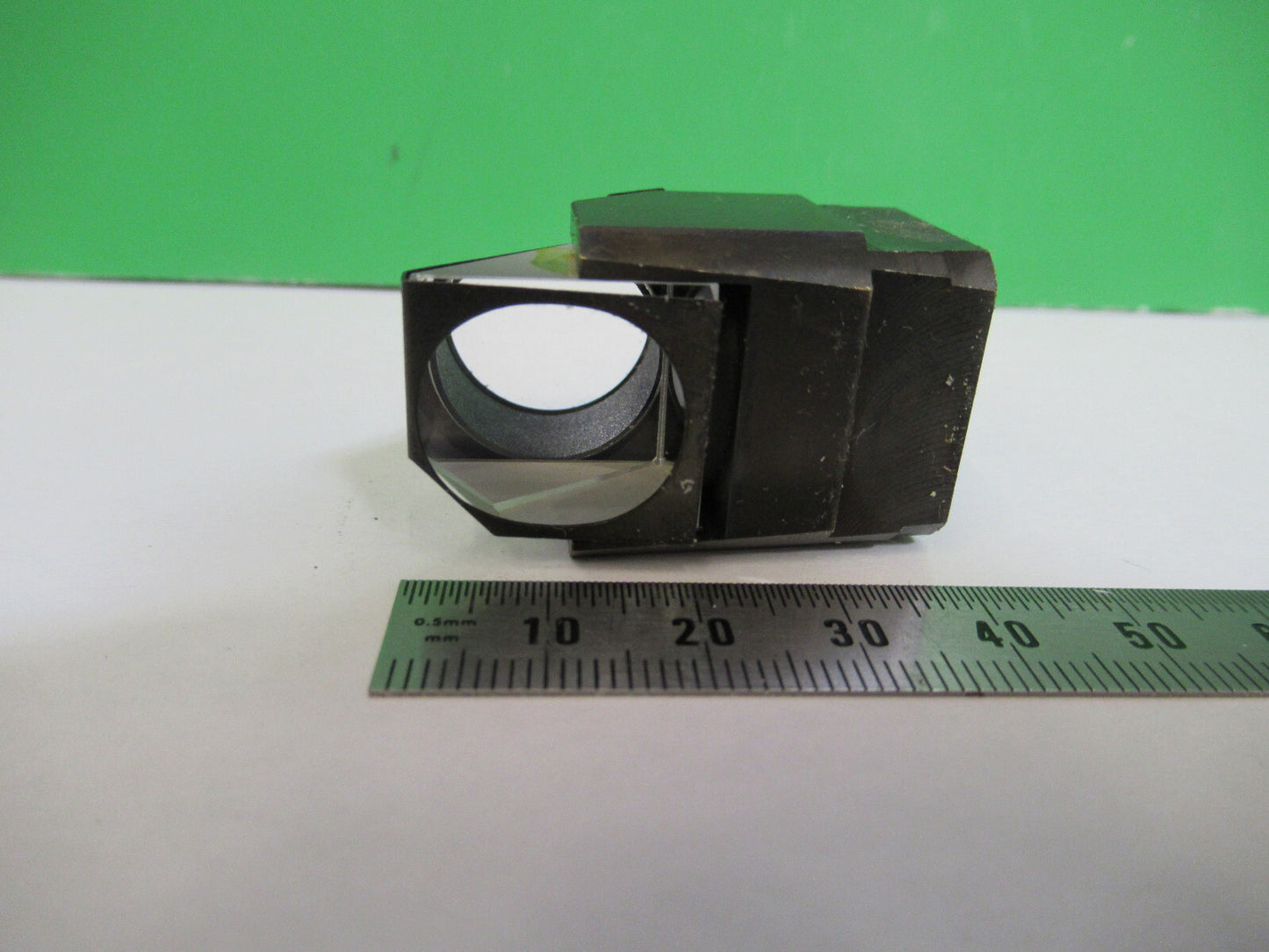 Bausch & Lomb Glass Prism Optics Microscope Optical Part