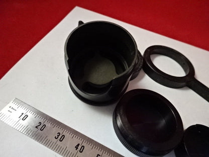 Lot 6 Ea Microscope Parts Assorted Mounts Optics AS IS