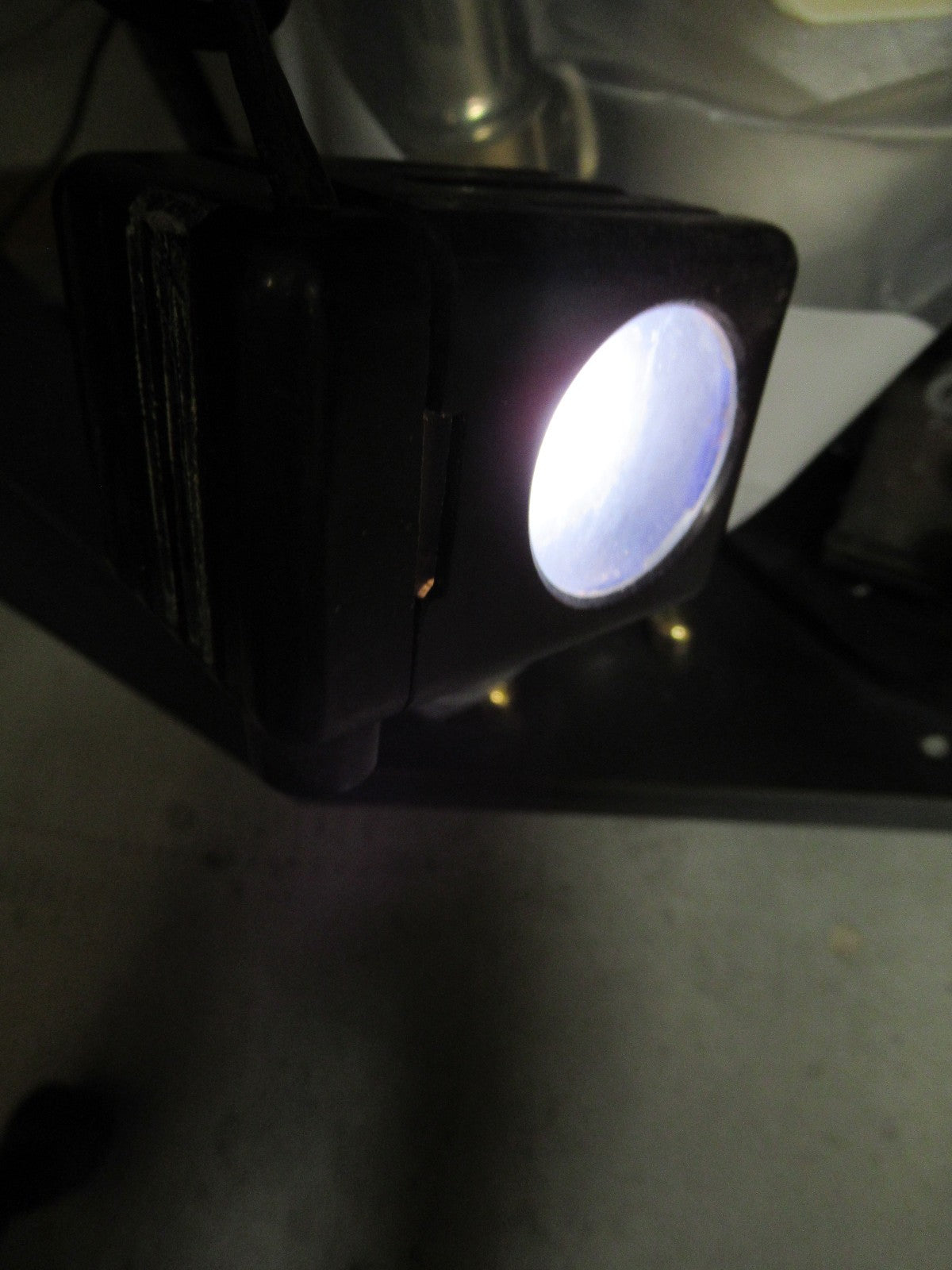 ANTIQUE BAUSCH LOMB LAMP ASSEMBLY WORKS OK MICROSCOPE PART AS PICTURED T8-B-36