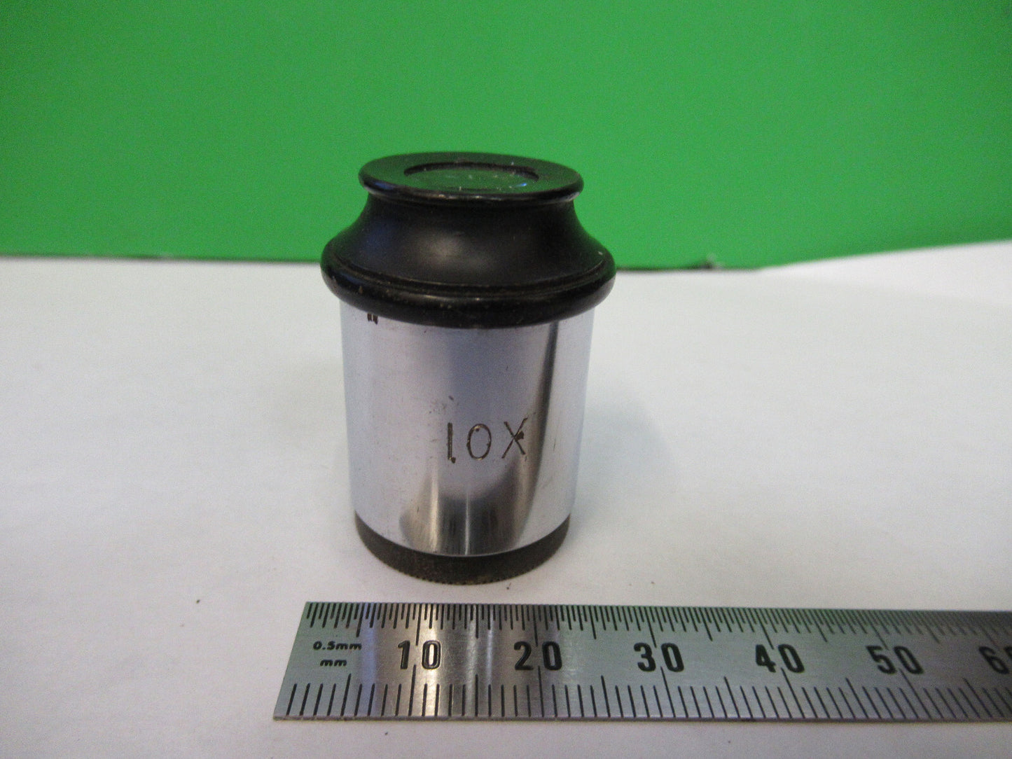 Antique 10X Eyepiece Lens Optics Microscope Part