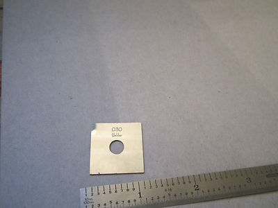 CALIBRATION METROLOGY WEBBER 0.030 AS IS 9BK11  BIN#RED