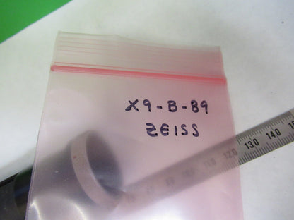 CARL ZEISS GERMANY ILLUMINATOR LENS ASSEMBLY MICROSCOPE PART AS PICTURED X9-B-89