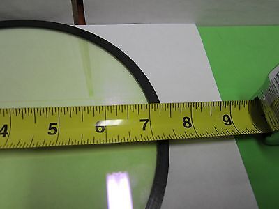 OPTICAL COATED LARGE 7.5" DIAMETER FILTER ANDV1010 LASER OPTICS AS IS BN#Q4-R-38