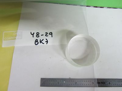 Optical Mil Spec Teledyne Thick Cx Cc Lens BK7 Glass Laser Optics