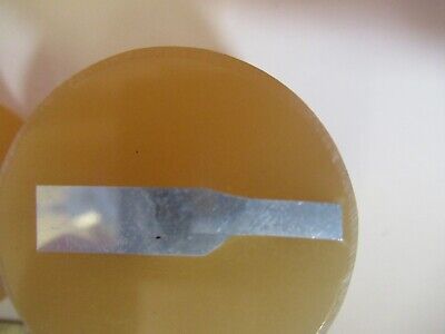 Lot 2 ea METALLOGRAPHIC METAL CROSS SECTION SPECIMEN MICROSCOPY SAMPLE &A7-A-18