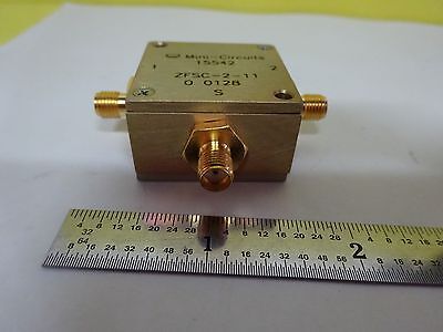 MINI CIRCUITS ZFSC-2-11 FREQUENCY RF MICROWAVE AS IS BIN#W5-A-14
