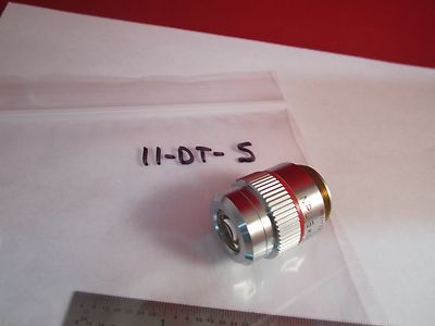 MICROSCOPE OBJECTIVE LEITZ WETZLAR GERMANY 5X  INFINITY OPTICS BIN#11-DT-S