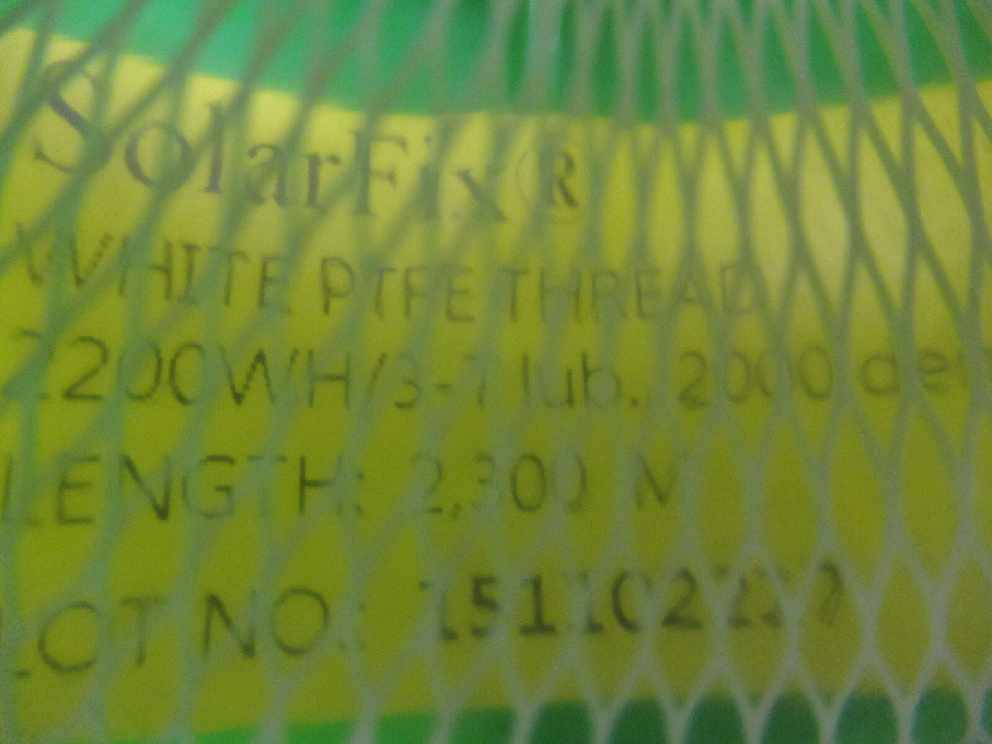 SOLARFIX PTFE THREAD SPOOL VERY RARE 2,300 METERS AS PICTURED  H7-B-62