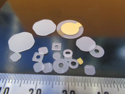 LOT ASSORTED PIEZO QUARTZ PIEZOELECTRIC BLANKS ULTRASONIC SENSOR &1e-ft-75