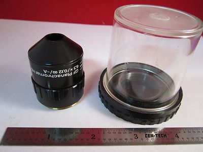 Optical Microscope Objective Aus Jena 6.3X Infinity Plan Achro Optics