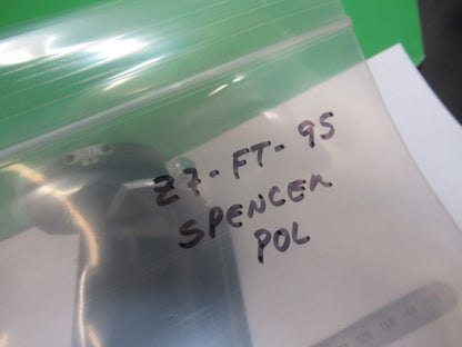 ANTIQUE SPENCER AO POL TUBUS POLARIZER MICROSCOPE PART AS PICTURED Z7-FT-95