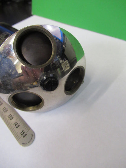 ANTIQUE  CARL ZEISS JENA TUBUS + NOSEPIECE MICROSCOPE PART AS PIC S2-C-31