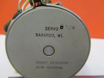 SERVO SHUNT RESISTOR ROTARY TYPE VARIABLE AIRCRAFT PART AS PICTURED &8z-a-35