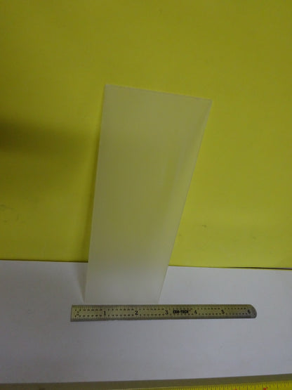 Large Synthetic Quartz Seed Single Crystal Piezoelectric Optics
