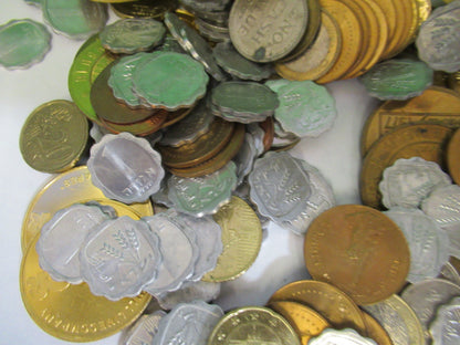Large Collection Coins Assortment Fancies Unknown