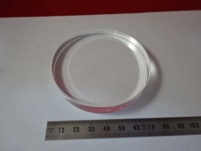 Optical Flat Fused silica 3" Dia Uncoated 1/10 Wave Laser Optics