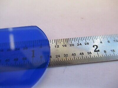 ZEISS GERMANY STEREO BLUE FILTER LENS MICROSCOPE OPTICS PC AS PICTURED &3K-A-73