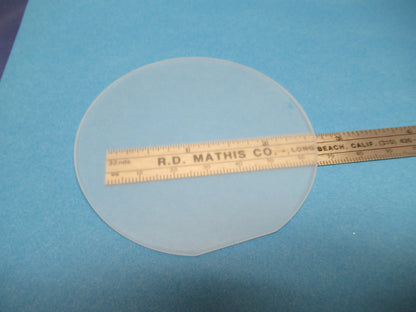 EIN WAFER QUARZKRISTALL HOFFMAN SÄGE OBERFLÄCHE AKUSTISCHE WELLE Y 36 GRAD 2 mm #85-A-14
