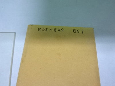 OPTICAL L38 GLASS FILTER LASER OPTICS AS IS B#B1-F-A-11