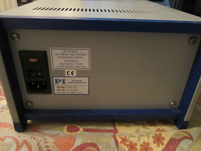 PI PHYSIK INSTRUMENTE E-501 515 507 HIGH VOLTAGE AMPLIFIER HVPZT MICRO POSITION