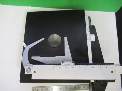 EPOI JAPAN STAGE TABLE XY SPECIMEN MICROSCOPE PART AS PICTURED T4-B-36