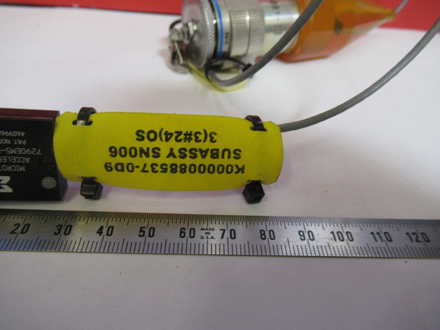 MEGGITT NSN 6680 ENDEVCO 7290EM5 AIRCRAFT ACCELEROMETER AS PICTURED X8-B-12