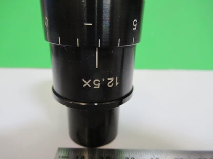 Unknown Eyepiece 12.5X Variable Optics Microscope Part