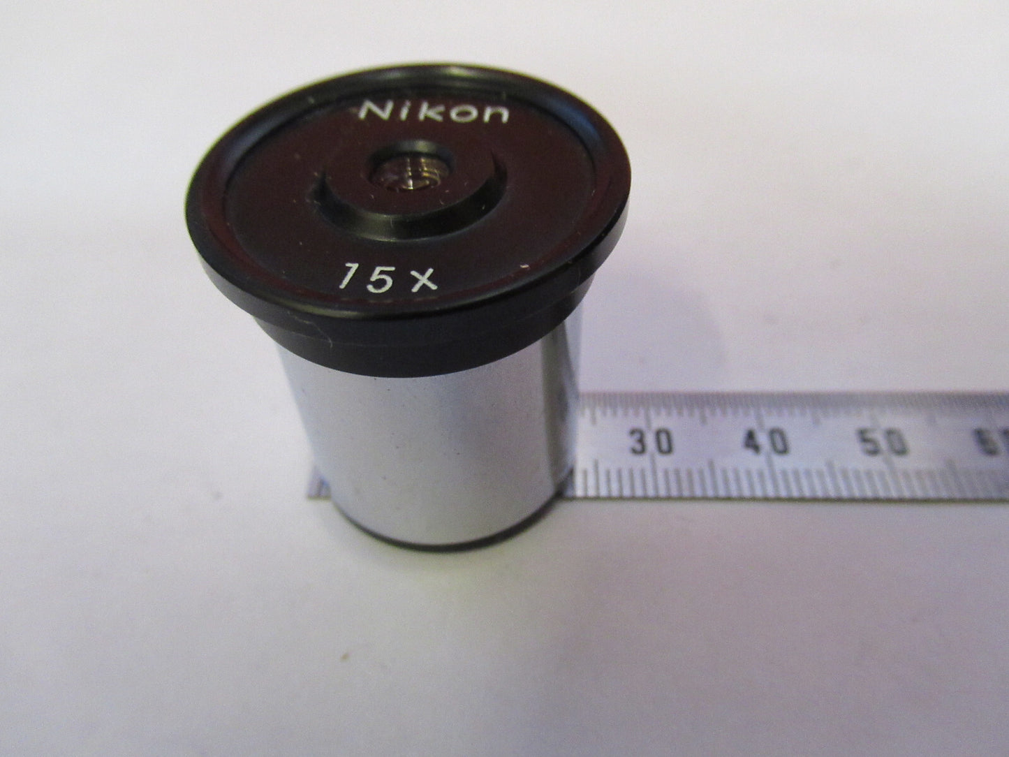 NIKON JAPAN 15X EYEPIECE OCULAR MICROSCOPE PART AS PICTURED X8-FT-78