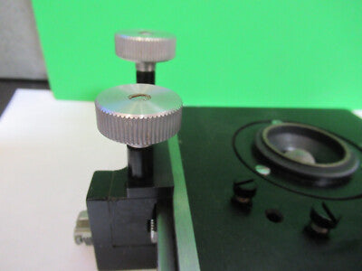 Vintage Old Xy Stage Table American Optical Co. Spencer Lens Co. Microscope Part