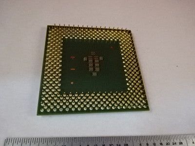 FOR PARTS RECYCLE SCRAP GOLD CELERON INTEL CHIP PROCESSOR AS IS B#TB5-3-18