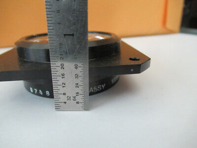 OPTICAL LARGE MOUNTED LENS MIL SPEC PRO LASER OPTICS AS PICTURED &F2-A-202