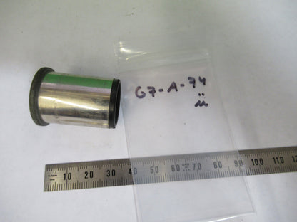 ANTIQUE ERNST LEITZ EYEPIECE "4" GERMANY MICROSCOPE PART AS PICTURED G7-A-74