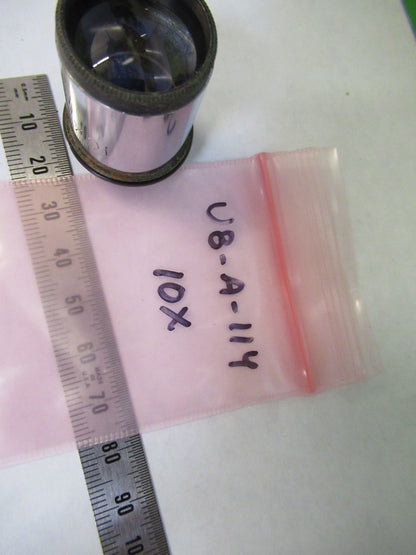 ANTIQUE SPENCER AO EYEPIECE 10X OPTICS MICROSCOPE PART AS PICTURED  U8-A-114