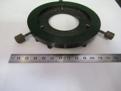 Carl Zeiss AG Jena Antique Brass Stage Holder Microscope Part