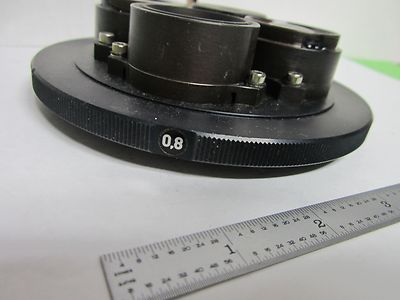 MICROSCOPE PART POLYVAR REICHERT LEICA  MAGNIFICATION CHANGER AS IS BIN#P1-11