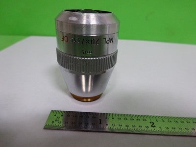 Microscope Ernst Leitz Germany Objective Npl 20X Df Plan Infinity Optics B