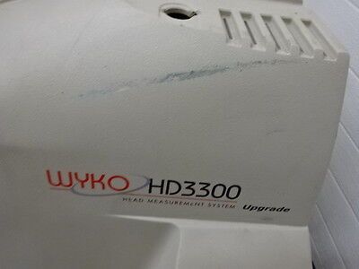 DEKTAK VEECO WYKO PROFILOMETER HD3300 PLASTIC COVER AS IS B#top