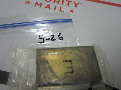 METROLOGY INSPECTION ROCKWELL HARDNESS TEST STANDARD BIN#5-26