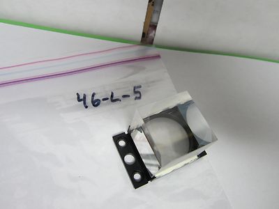OPTICAL MICROSCOPE POLYVAR REICHERT LEICA BEAM SPLITTER OPTICS BIN#46-L-5
