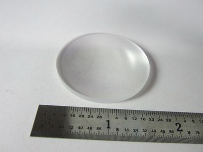 OPTICAL MICROSCOPE LENS LEITZ WETZLAR PLANO CONVEX OPTICS BIN#35-41