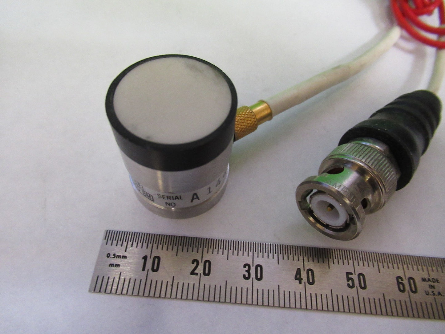 PTI PIND TESTER ULTRASONIC SENSOR DETECTOR AS PICTURED U8-A-24
