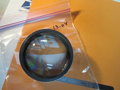 Optical large mounted convex concave lens [severe scratches] Laser Optics