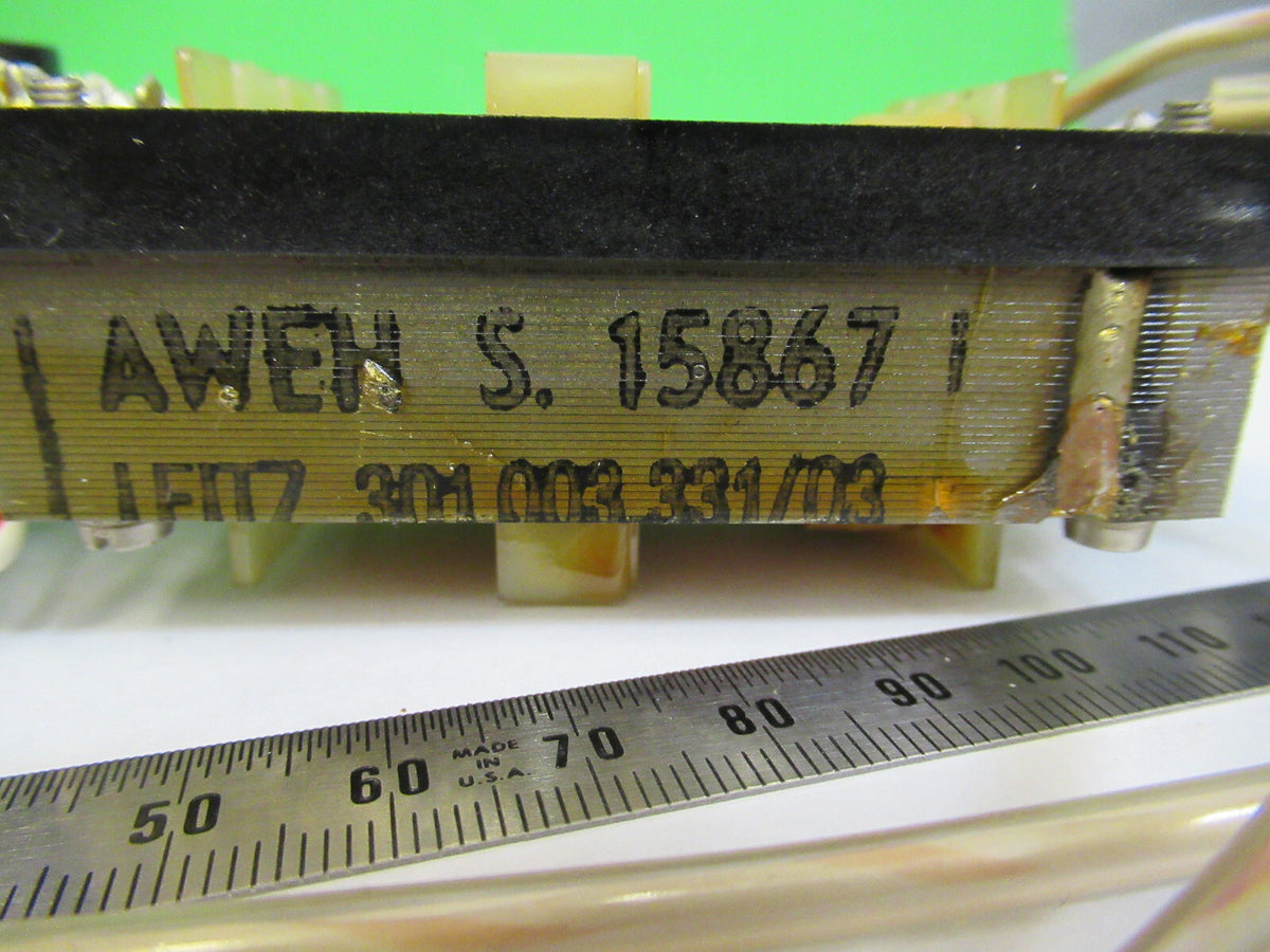 LEITZ GERMANY TRANSFORMER for LAMP MICROSCOPE PART AS PICTURED X9-B-16