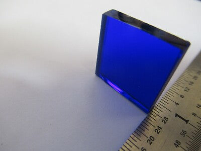 OPTICAL BLUE GLASS FILTER OPTICS AS PIC &A7-A-48